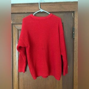 Vintage 90s red sweater - PRINCETON CLUB